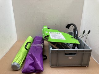 QTY OF ASSORTED ITEMS TO INCLUDE NON-SLIP WOBBLE BOARD & 6 X HOUSEHOLD ITEMS TO INCLUDE BRABANTIA ROLL TOP BREAD BIN & TOWER 50L SENSOR BIN: LOCATION - A14