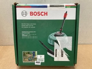 BOSCH HOME AND CAR CARE KIT WITH AQUA SURF250 PATIO CLEANER AND WASH BRUSH: LOCATION - A15