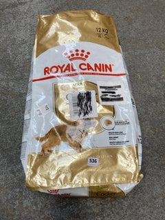ROYAL CANIN ADULT DOGS FOOD 12KG - BBE: 16/02/2025: LOCATION - B 13
