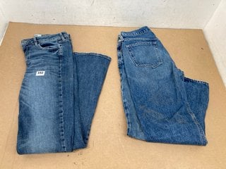 BDG LIGHT BLUE JEANS SIZE 27W 32L TO INCLUDE CITIZENS OF HUMANITY LIGHT BLUE JEANS SIZE 27: LOCATION - B10