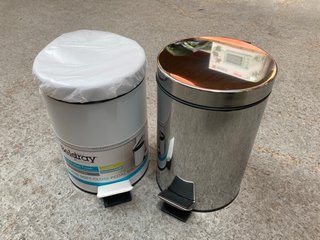 STAINLESS STEEL 3L PEDAL BIN TO INCLUDE BELDRAY 3L PEDAL BIN: LOCATION - B9