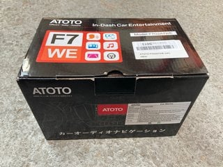 ATOTO F7 WE IN-DASH CAR ENTERTAINMENT: LOCATION - B9