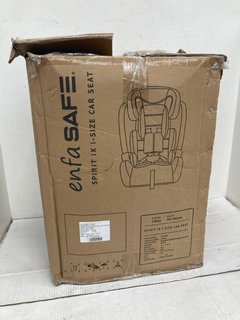 ENFA SAFE SPIRIT IX I-SIZE CAR SEAT - SUITABLE FOR: 76-150CM: LOCATION - B 6