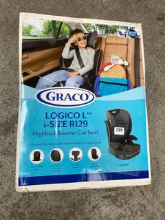 GRACO LOGICO L I SIZE R129 HIGHBACK BOOSTER CAR SEAT: LOCATION - B3