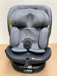 KINDERKRAFT CAR SEAT IN GREY: LOCATION - B2