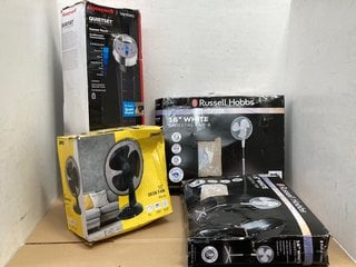 4 X FANS TO INCLUDE HONEYWELL QUIETSET TOWER VENTILATOR: LOCATION - B1