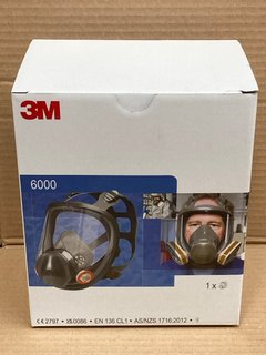 3M REUSABLE FULL FACE MASK 6000 SERIES - RRP £100: LOCATION - B0