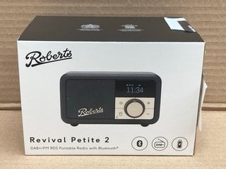 ROBERTS REVIVAL PETITE 2 PORTABLE RADIO WITH BLUETOOTH: LOCATION - B0