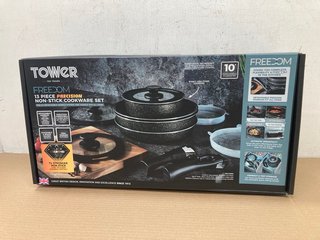 TOWER PRECISION 13 PIECE NON-STICK COOKWARE SET: LOCATION - C7