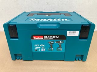 MAKITA DLX2180TJ TYPE 3 CONNECTOR CASE IN BLUE: LOCATION - C8