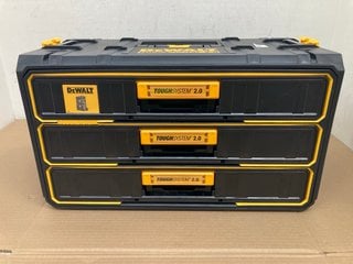 DEWALT TOUGHSYSTEM 2.0 TOOL BOX IN BLACK (CASE ONLY): LOCATION - C8