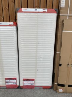 K-RAD DOUBLE COMPACT RADIATOR 1400 X 600MM - RRP £315: LOCATION - D2