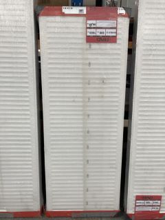 KRAD DOUBLE COMPACT RADIATOR 1600 X 600MM - RRP £465: LOCATION - C5