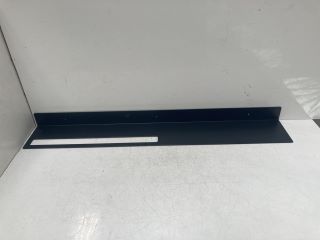 800MM BLACK METAL TOWEL RAIL/SHELF - RRP £70: LOCATION - RACKING 2