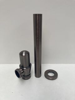 EXPOSED BOTTLE TRAP IN OIL RUBBED BRONZE - RRP £105: LOCATION - RACKING 1