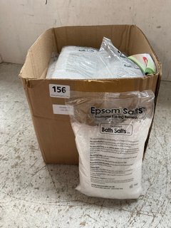 QTY OF 1KG EPSOM SALTS TRADITIONAL BATHING REMEDY BATH SALTS: LOCATION - WH4