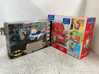 BABY CLEMENTONI INTERACTIVE TALKING BABY CHAIR TO ALSO INCLUDE MICRO SCALEXTRIC BATMAN VS THE JOKER THE RACE FOR GOTHAM CITY: LOCATION - H15