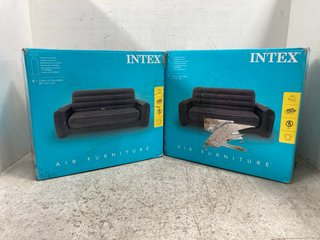 2 X INTEX PULL OUT INFLATABLE SOFAS: LOCATION - H14