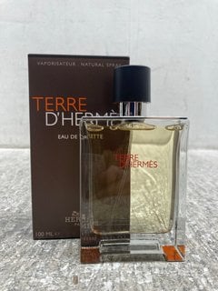 HERMES TERRE D'HERMES EAU DE TOILETTE 100ML: LOCATION - G7