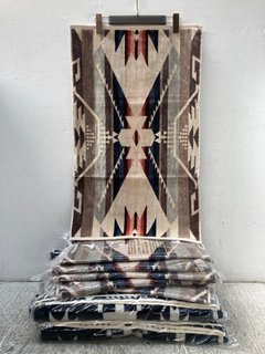 QTY OF AZTEC DESIGN TOWELS IN VARIOUS DESIGNS: LOCATION - F11