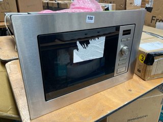 ELECTRIQ BUILT IN MICROWAVE: MODEL NO. EIQMOBI17 - RRP £119: LOCATION - B2