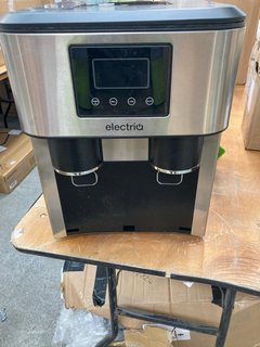 ELECTRIQ COUNTER TOP ICE MAKER WITH ICE CRUSHER & WATER DISPENSER: MODEL NO. EIQICECM: LOCATION - B2