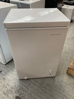 COOKOLOGY CHEST FREEZER: MODEL CCFZ99WH - RRP £125: LOCATION - B4