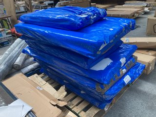 PALLET OF ASSORTED BABY COT MATTRESSES TO INCLUDE MOTHER NATURE ECO FIBRE COT BED MATTRESS: LOCATION - B5