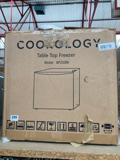 COOKOLOGY MINI TABLETOP FREEZER: MODEL MFZ32BK - RRP £94: LOCATION - BR11