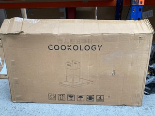 COOKOLOGY BLACK CHIMNEY COOKER HOOD MODEL TSH901BK/A: LOCATION - BR11