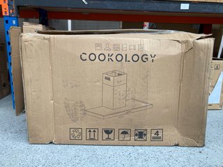 COOKOLOGY HAND TOUCH EXTRACTOR FAN IN STAINLESS STEEL MODEL LINT701BK/A++ RRP £189.99: LOCATION - BR11