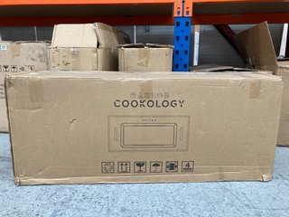 COOKOLOGY 90CM CANOPY COOKER HOOD: MODEL BUGL900BK - RRP £197: LOCATION - BR12