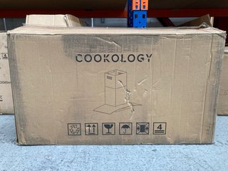 COOKOLOGY STAINLESS STEEL CURVED COOKER HOOD MODEL CGL900SS/A: LOCATION - BR12