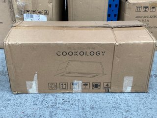 COOKOLOGY 75CM INTEGRATED COOKER HOOD: MODEL BUCH750SS/A+ - RRP £116: LOCATION - BR13