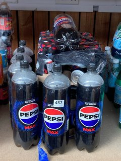 (COLLECTION ONLY) QTY OF ASSORTED PEPSI DRINKS TO INCLUDE CRATE OF PEPSI MAX CHERRY CANS - BBE 2/25: LOCATION - AR1