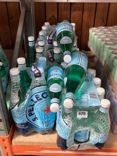 (COLLECTION ONLY) QTY OF S.PELLEGRINO SPARKLING NATURAL MINERAL WATER - BBE 4/25: LOCATION - AR2