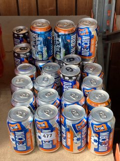 (COLLECTION ONLY) QTY OF IRON-BRU NO SUGAR CANS - BBE 7/25 TO ALSO INCLUDE 7 X IRON-BRU ENERGY DRINKS - BBE 6/24: LOCATION - AR2