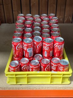 (COLLECTION ONLY) QTY OF COCA-COLA CANS - BBE 5/5/25: LOCATION - AR3