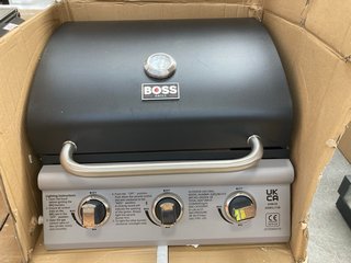 BOSS GRILL GEORGIA CLASSIC 3 BURNER GAS BBQ (BOX 1 ONLY) - RRP £179: LOCATION - B2