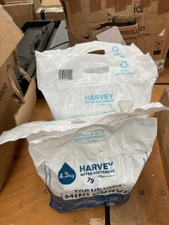 (COLLECTION ONLY) 4 X HARVEY WATER SOFTENERS: LOCATION - A1T