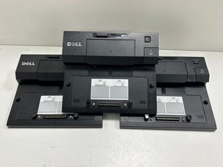 3 X DELL E-PORT REPLICATOR DOCKING STATION LAPTOP ACCESSORIES (UNIT ONLY, TO INCLUDE 2X E-PORT & 1X E-PORT 2) [JPTM116242]