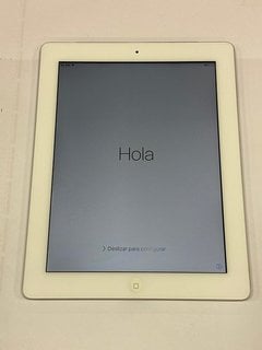 APPLE IPAD 2 16 GB TABLET WITH WIFI IN SILVER: MODEL NO A1396 (UNIT ONLY) [JPTM120498]