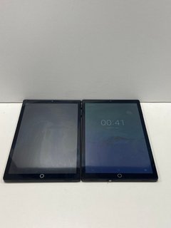 2 X ANDROID WIFI + CELLULAR TABLETS IN BLACK: MODEL NO S29 (BOXED WITH PLUGS, CHARGING CABLES, STYLUS' & EARPHONES) [JPTM120300]