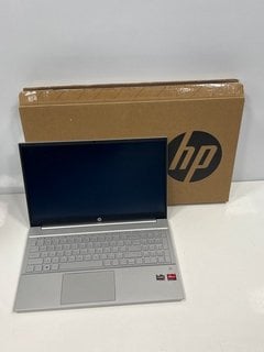 HP PAVILION 15-EH3000SA 512 GB LAPTOP (ORIGINAL RRP - £749.99) IN SILVER: MODEL NO 84T77EA#ABU (BOXED WITH CHARGING CABLE) AMD RYZEN 7 7730U @ 2.00GHZ, 16 GB RAM, 15.6" SCREEN, AMD RADEON GRAPHICS [J