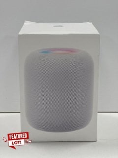 APPLE HOMEPOD (2ND GENERATION) SMART SPEAKER IN WHITE: MODEL NO A2825 (WITH BOX) [JPTM120194]