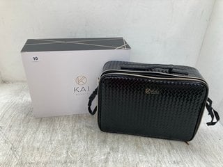 KAI BEAUTI COSMETIC BOX IN BLACK: LOCATION - E1 FRONT