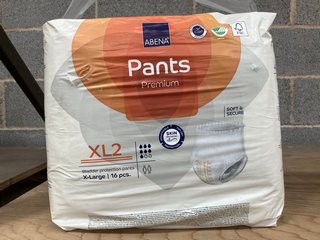 ABENA PREMIUM XL2 BLADDER PROTECTION PANTS SIZE: XL: LOCATION - H17