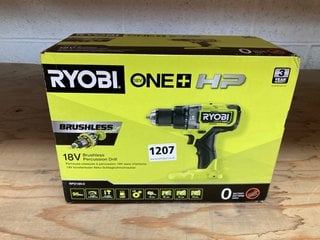 RYOBI ONE+ HP 18V BRUSHLESS PERCUSSION DRILL: LOCATION - H15