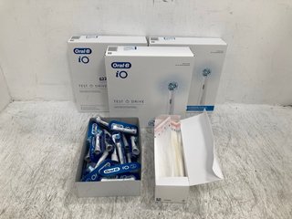 3 X ORAL - B IO TEST DRIVE REFILLS KIT: LOCATION - F7