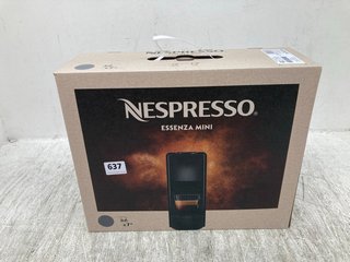 NESPRESSO ESSENZA MINI COFFEE MACHINE RRP - £121: LOCATION - F6